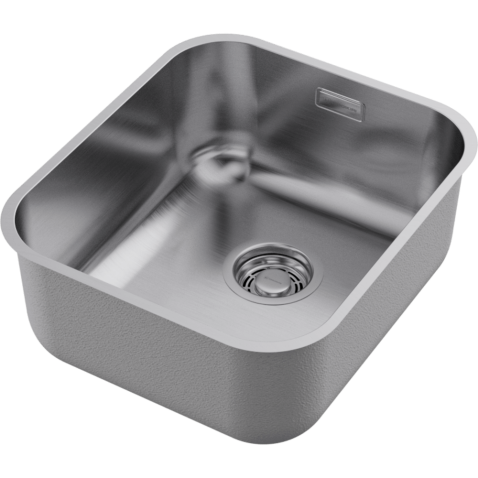 Кухонная мойка из нержавейки Omoikiri Omi 38-U/I-IN нержавеющая сталь