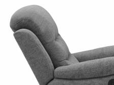 Кресло SIGNAL NERON tap. 158 раскладное, серый