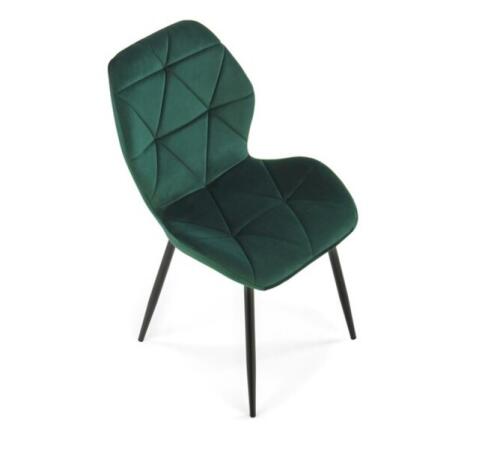 Стул HALMAR K453 темно-зеленый/черный