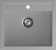 Кухонная мойка GRANFEST QUADRO Q-561 серый