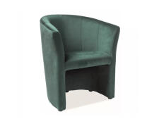 Кресло SIGNAL TM-1 Velvet Bluvel 78 зеленый/венге