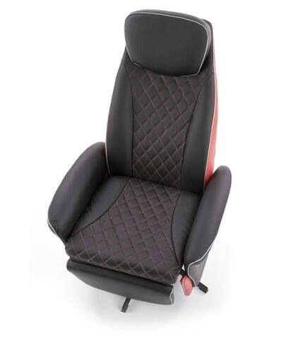 Кресло HALMAR CAMARO черный/красный