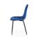 Стул HALMAR K417 синий/черный