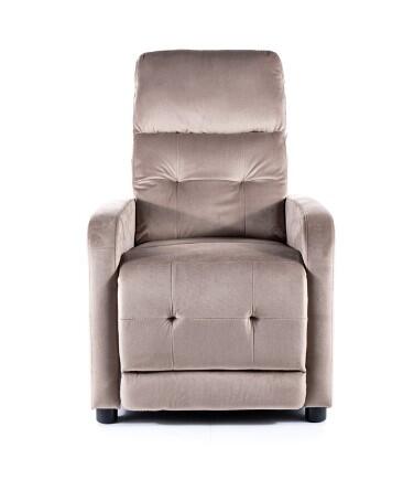 Кресло SIGNAL OTUS Velvet Bluvel 40 раскладное, бежевый