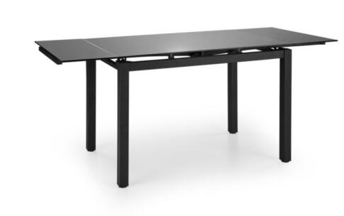 Комплект HALMAR JASPER (стол + 4 стула) серый/черный