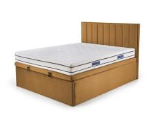 Кровать HALMAR ASENTO горчичный, 160/200