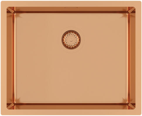Мойка кухонная AQUASANITA Steel DER 100 L-C copper