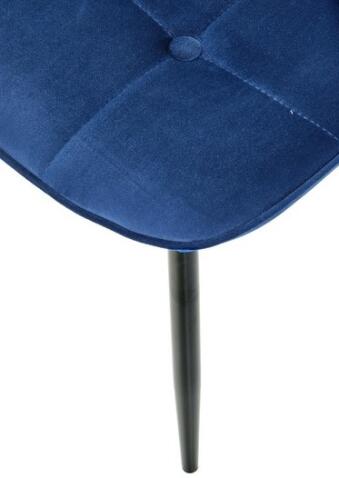 Стул HALMAR K417 синий/черный