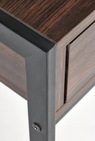 Консоль HALMAR B46 орех/черный