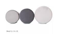 Пуф SIGNAL DOTI B Velvet Bluvel 03 светло-серый