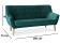 Диван SIGNAL NORDIC 3 Velvet Bluvel 78 зеленый/бук