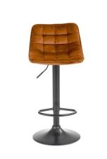 Стул барный HALMAR H95 корица/черный