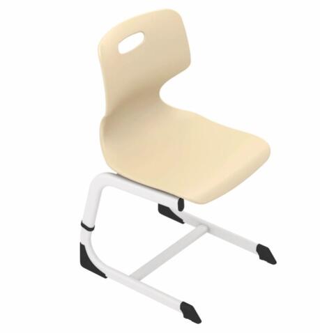 Стул Sheffilton SHT-S-TN22/5-7 бежевый/белый муар