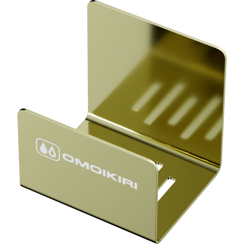 Держатель для губки Omoikiri SH-01-LG нерж.сталь/светлое золото