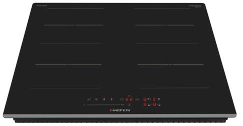 Варочная панель индукционная с инвертором  MEFERI MIH604BK COMFORT PLUS