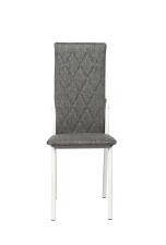 Стул ВВР Румба серый/белый, рогожка