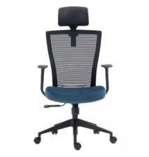 Кресло компьютерное SIGNAL Q-328H черный/синий