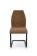 Стул HALMAR K265 коричневый/дуб медовый/черный