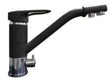 Смеситель для кухни GRANFEST 2624-1 черный
