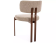 Стул SIGNAL MISAKI D t.253 бежевый/орех