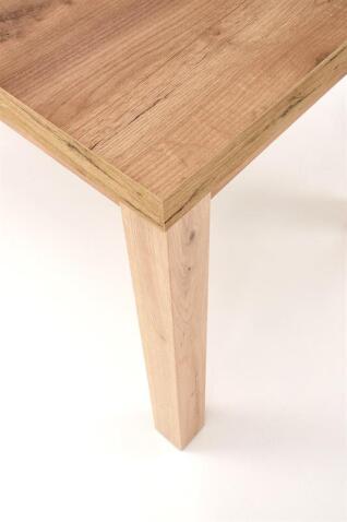 Стол обеденный HALMAR TIAGO 2 дуб крафт/дуб крафт 140-220/80