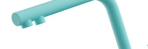 Смеситель для кухни Omoikiri Nakagawa 2 Plus AZ azur blue