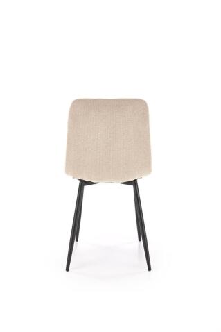 Стул HALMAR K560 бежевый/черный