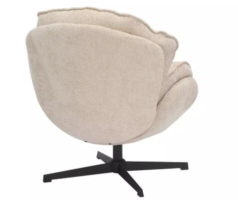 Кресло SIGNAL BETTY бежевый/черный