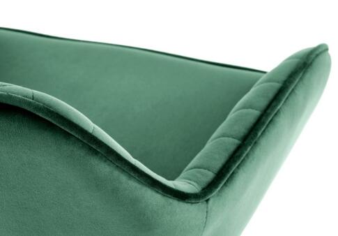 Стул барный HALMAR H103 темно-зеленый/черный