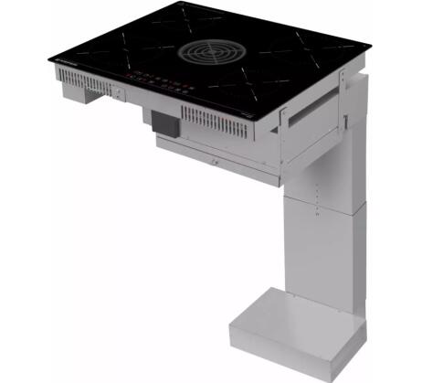 Варочная панель индукционная с вытяжкой MEFERI XSMART60BK POWER