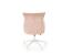 Кресло компьютерное HALMAR DUMBO светло-розовый/белый