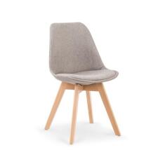 Стул HALMAR K303 светло-серый/натуральный