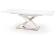 Стол обеденный HALMAR SANDOR белый/белый 160-220/90