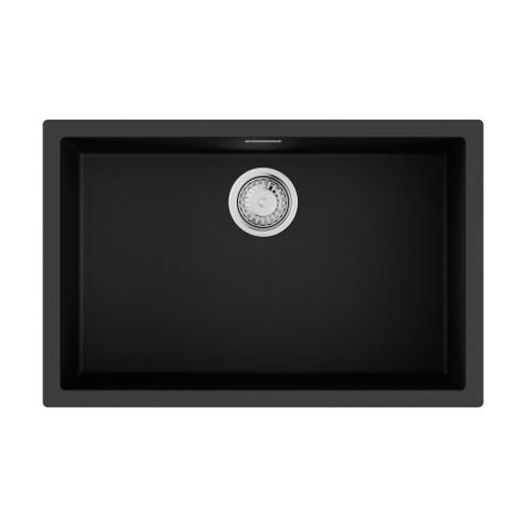 Кухонная мойка Omoikiri Yamakawa 75T-U/I-BL Tetogranit/черный