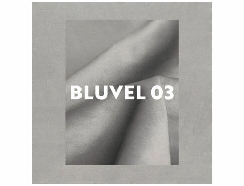 Кровать SIGNAL SIERRA Velvet Bluvel 03 светло-серый/дуб 120/200