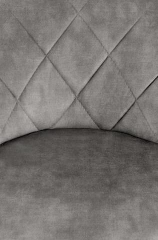 Стул барный HALMAR H101 серый/черный