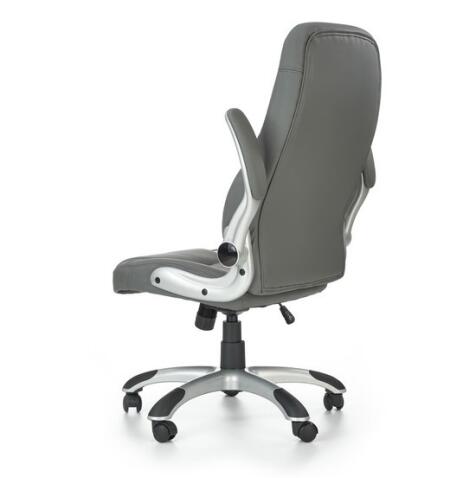 Кресло компьютерное HALMAR SATURN серый/серебристый