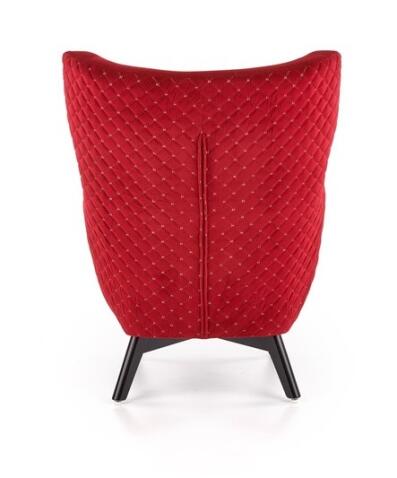 Кресло HALMAR MARVEL бордовый/черный