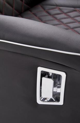 Кресло HALMAR CAMARO черный/красный