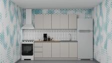 Кухонный гарнитур ДСВ Мори (2,0 м) Сатин