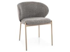 Стул SIGNAL KIOTO t.254 серый/кашемир