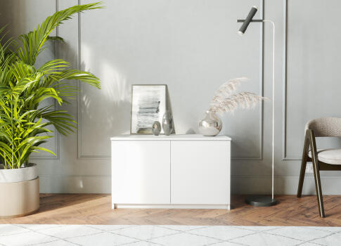 Тумба ДСВ (МС Мори) МА 900.1 Белый