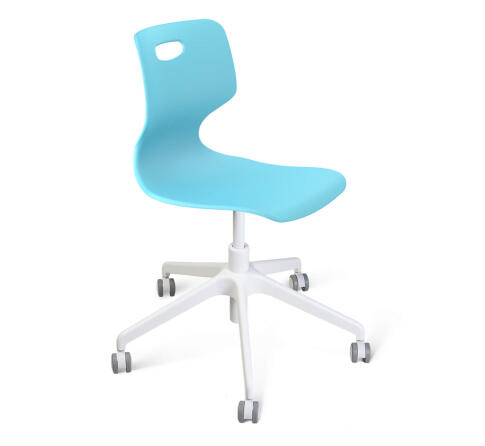 Кресло компьютерное Sheffilton SHT-ST58/S154 a5-7 голубой/белый