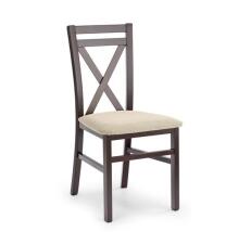 Стул HALMAR DARIUSZ темный орех/Lars 07