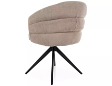 Стул SIGNAL ORES t.250 бежевый/черный, поворотный