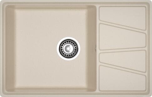 Кухонная мойка GRANFEST VERTEX V-780L кашемир