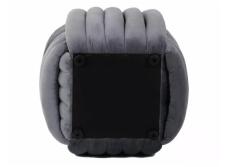 Пуф SIGNAL BRUNI Velvet серый