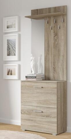 Вешалка HALMAR LIMA PR-1 дуб сонома