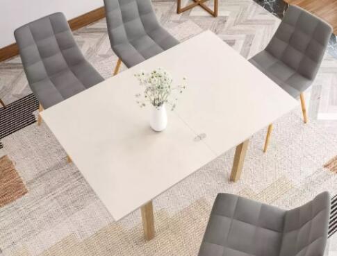 Стол обеденный SIGNAL FLIP кашемир/дуб кремона 60-120/80