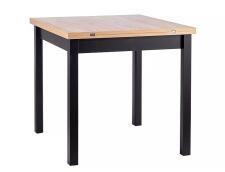 Стол обеденный SIGNAL FLIP дуб артизан/черный 80-160/80